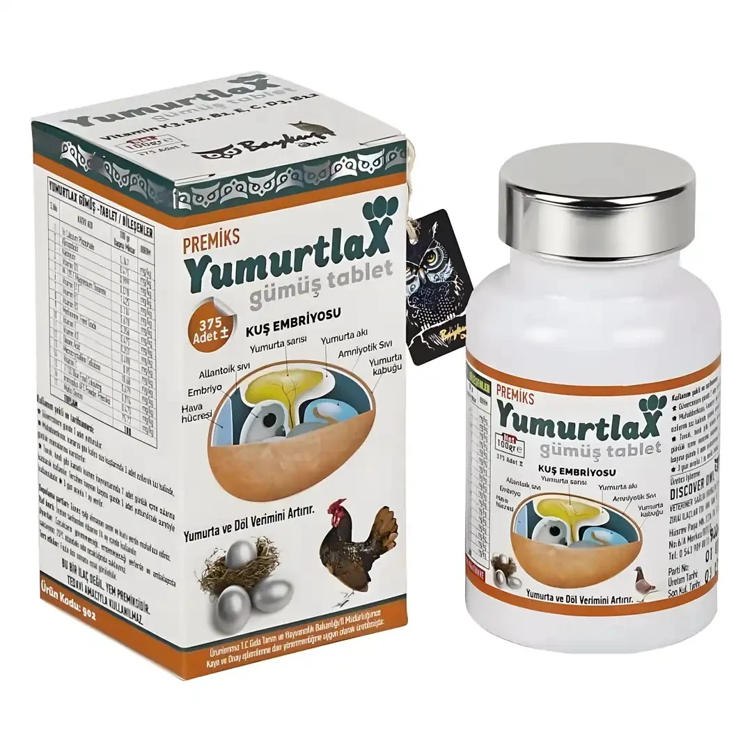 Baykuş Yumurtlax Kısırlık Önleyici Gümüş Tablet 375 Adet