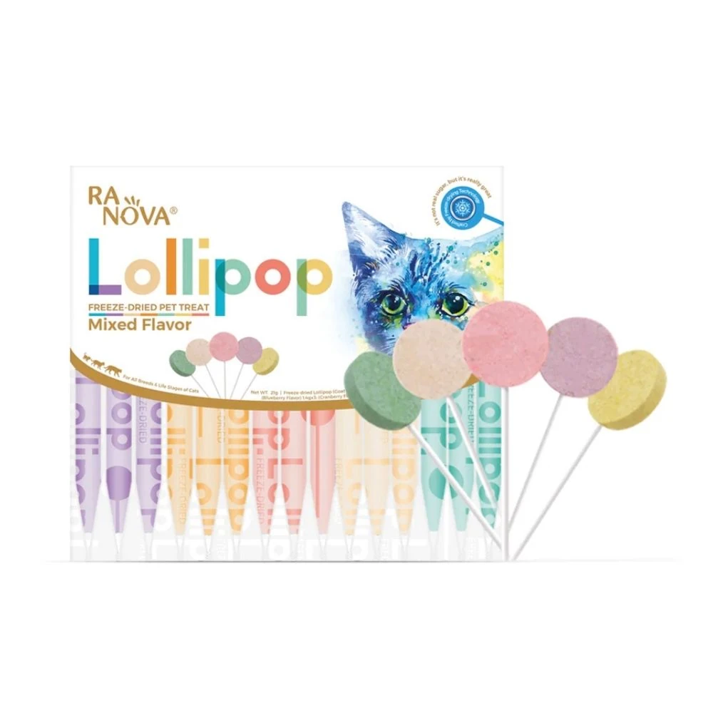 Ranova Karışık Lezzetli Lolipop Kedi Ödül Maması 15'li