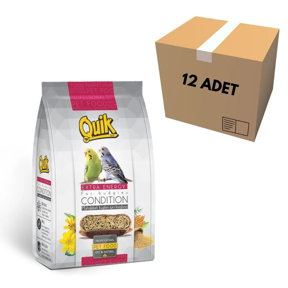 Quik Kızıştırıcı Yem 150 GR (12 Adet)