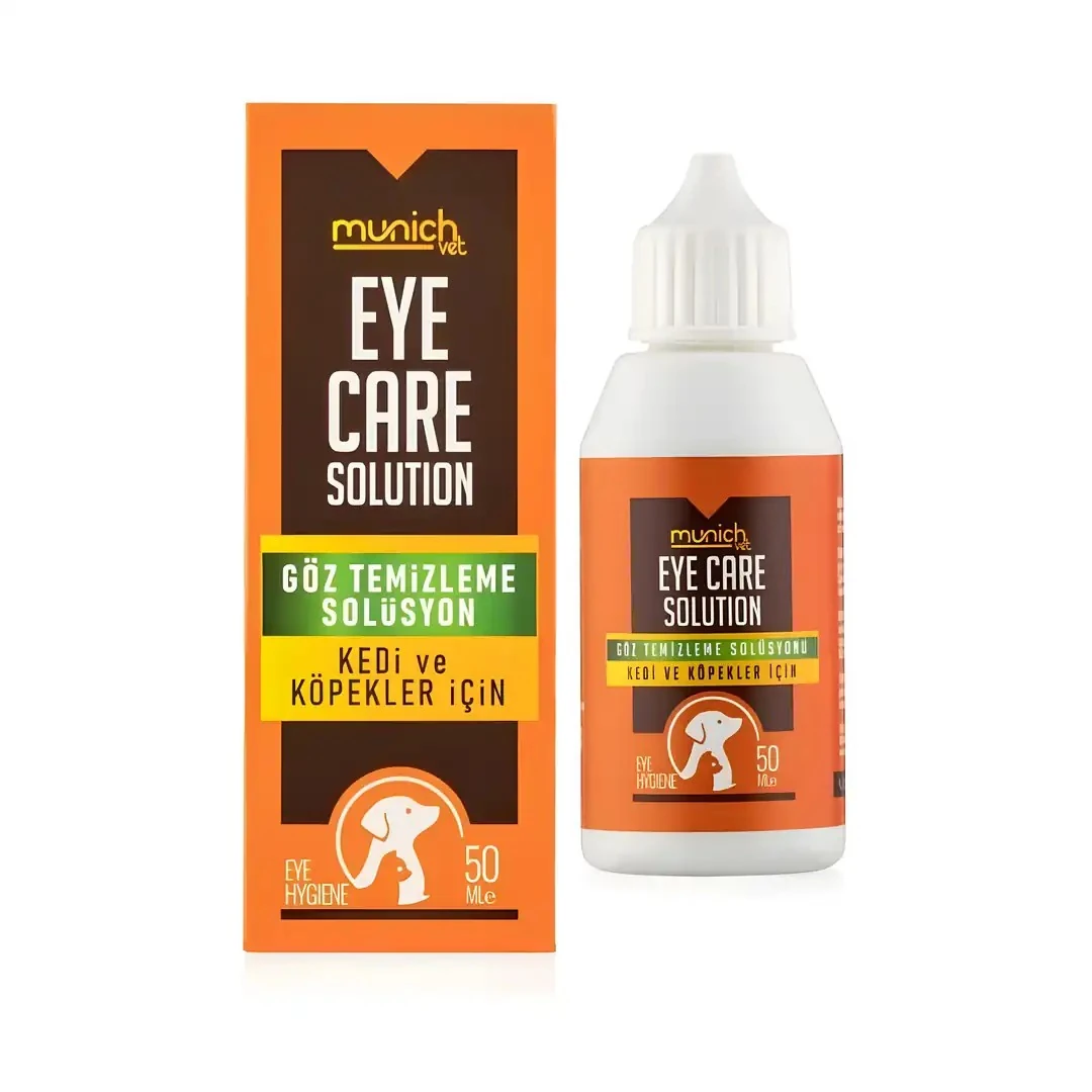 MunichVet Eye Clean Kedi & Köpek Göz Temizleme Solüsyonu 50 ML