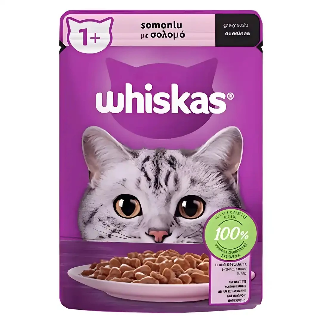 Whiskas Somonlu Kedi Pouch 85 GR