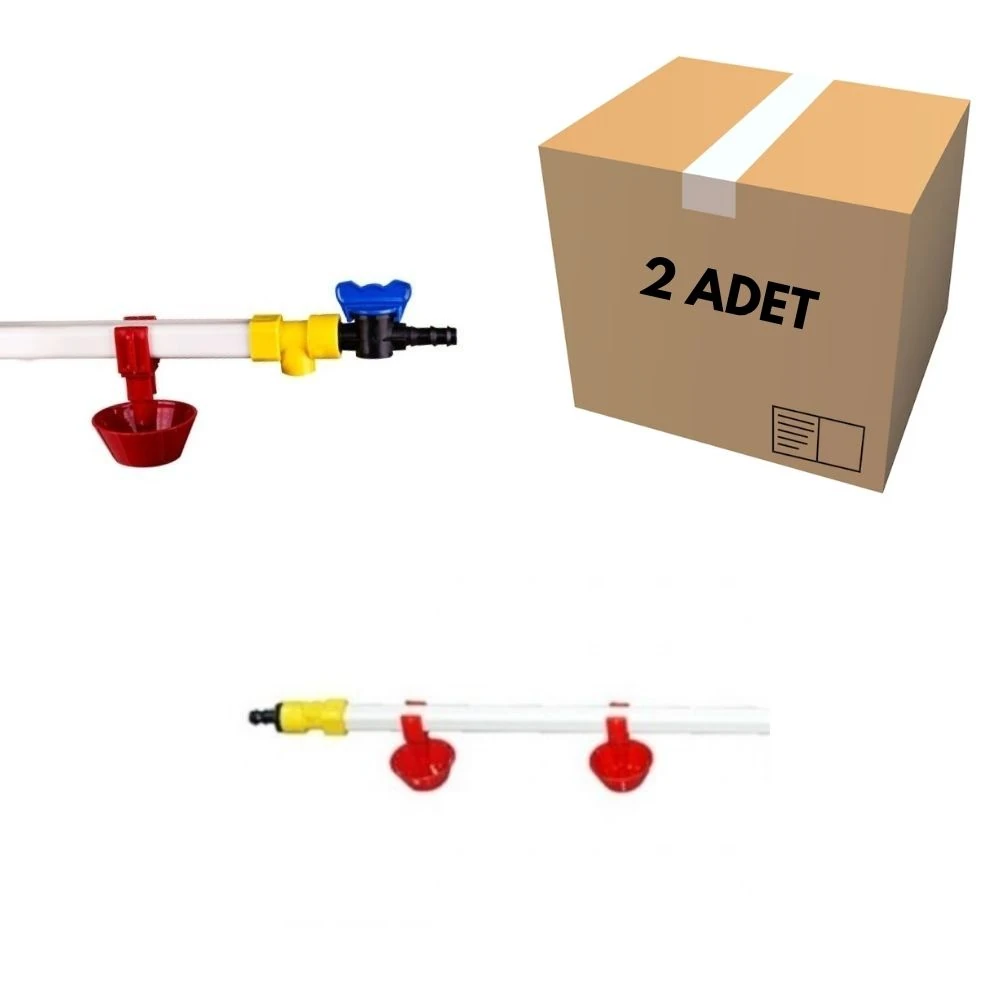 Yaylı Çanaklı Nipel Suluk 40 CM (2 Adet)