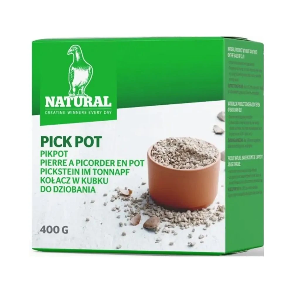 Natural Pick Pot Doğal Mineral Taşı 400 GR