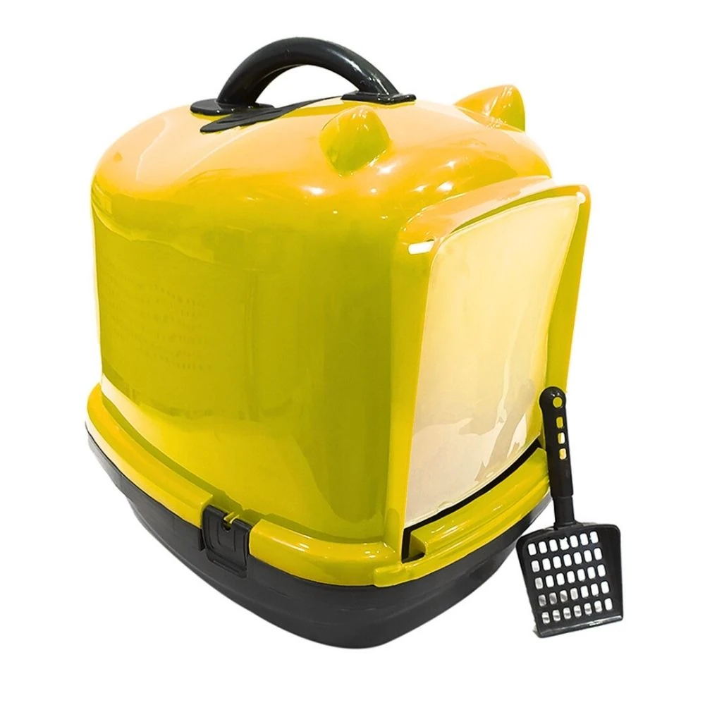 Kulaklı Kapalı Kedi Tuvaleti