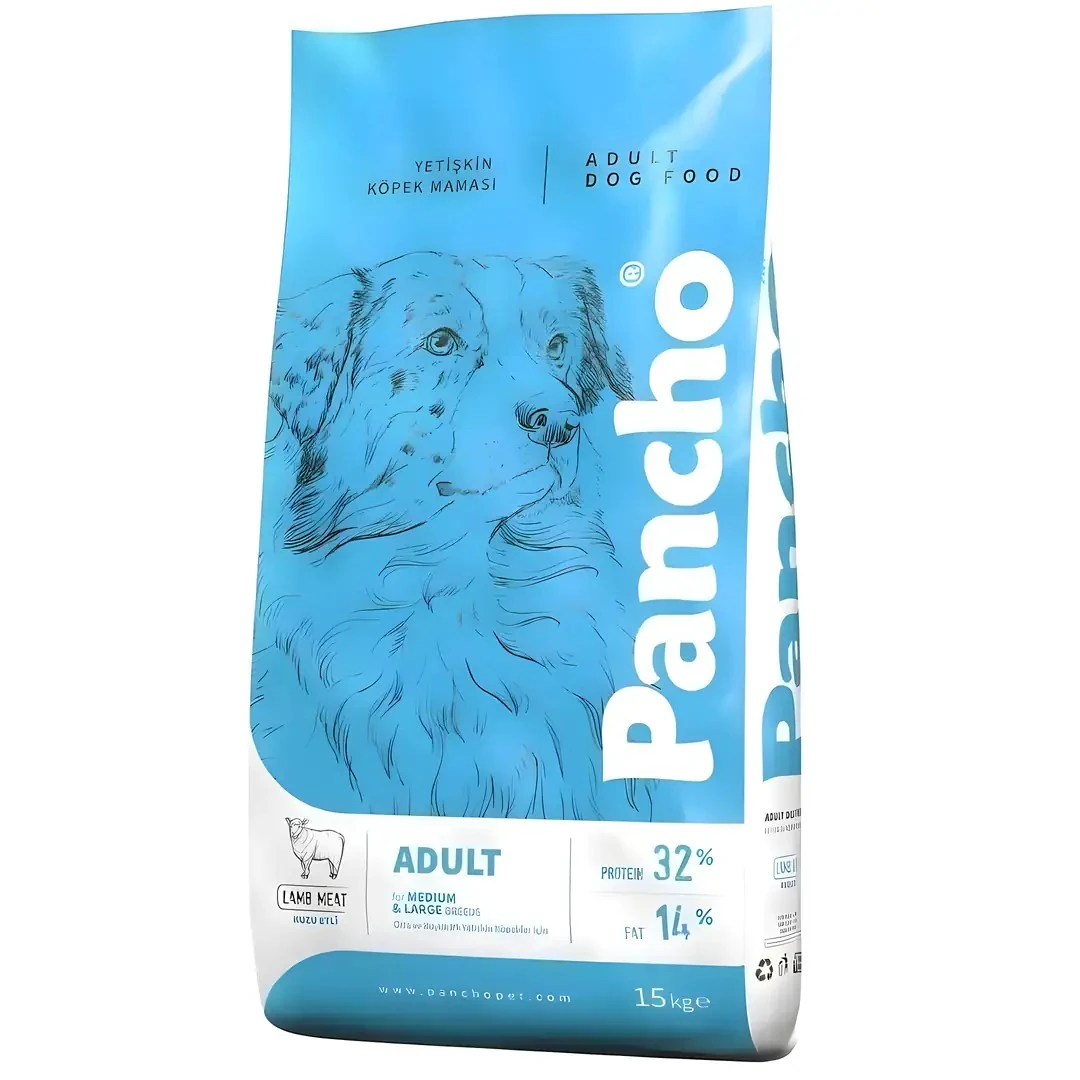 Pancho Kuzu Etli Yetişkin Köpek Maması 15 KG