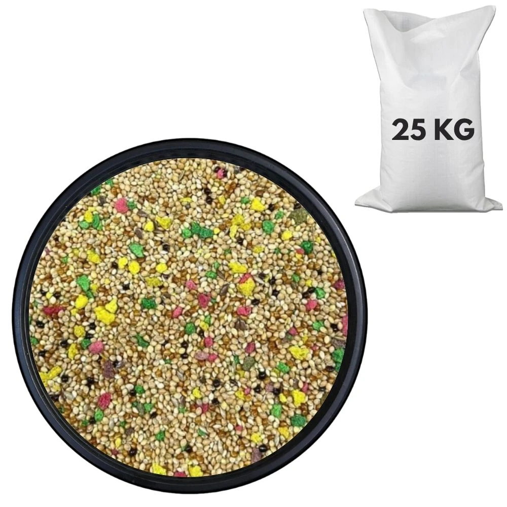 Ekmekli Muhabbet Kuşu Yemi 25 KG