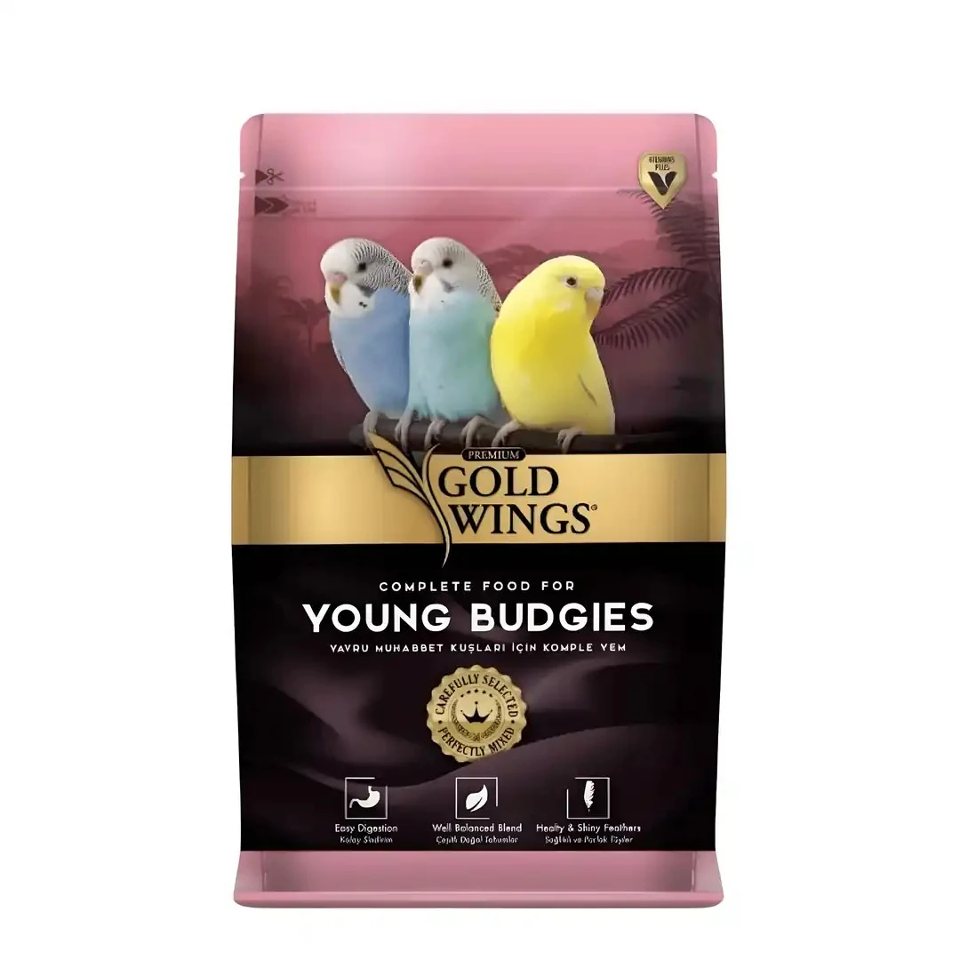 Gold Wings Premium Yavru Muhabbet Kuşu Yemi 1 KG