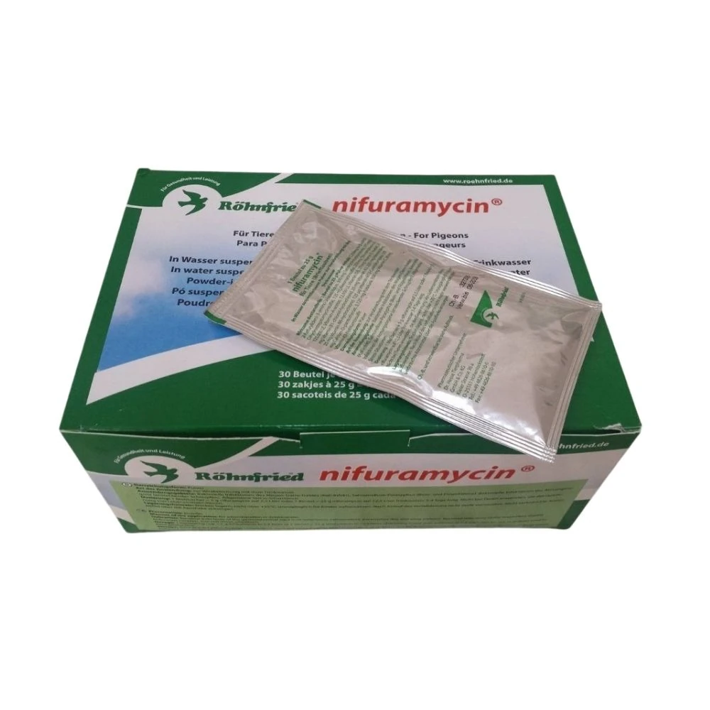 Röhnfried Nifuramycin Solunum Organlarının Bakteriyel Enfeksiyonlar 25 GR