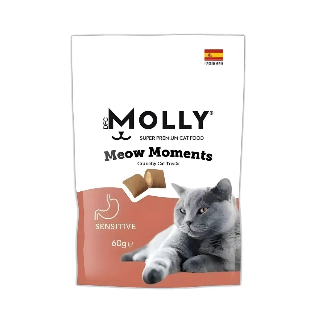 Molly Meow Moments Sensitive Hassas Kediler İçin Kedi Ödül Maması 60 GR