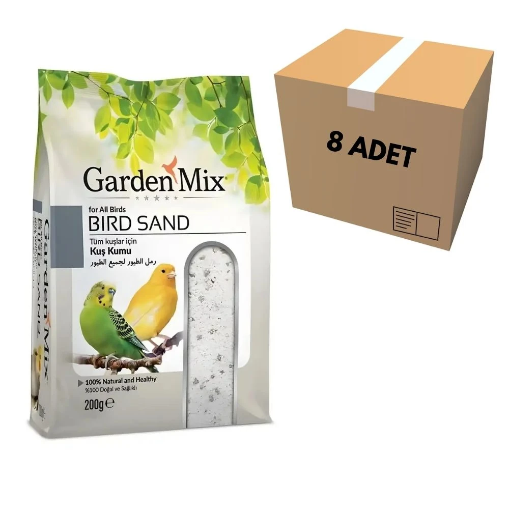 Gardenmix Kuş Kumu 200 GR (8 Adet)