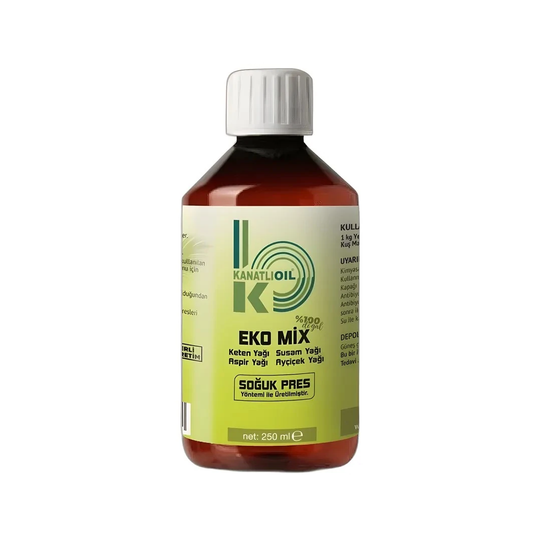 Kanatlı Oil Eko Mix Ekonomik Soğuk Pres Yağı 250 ML