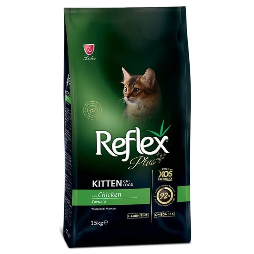 Reflex Plus Tavuklu Yavru Kedi Maması 15 KG