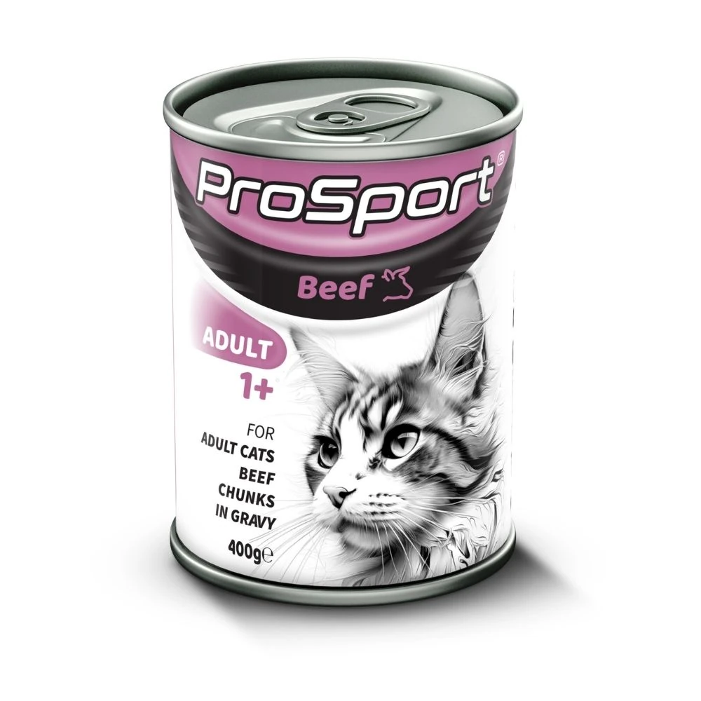 ProSport Sığır Etli Kedi Konservesi 400 GR