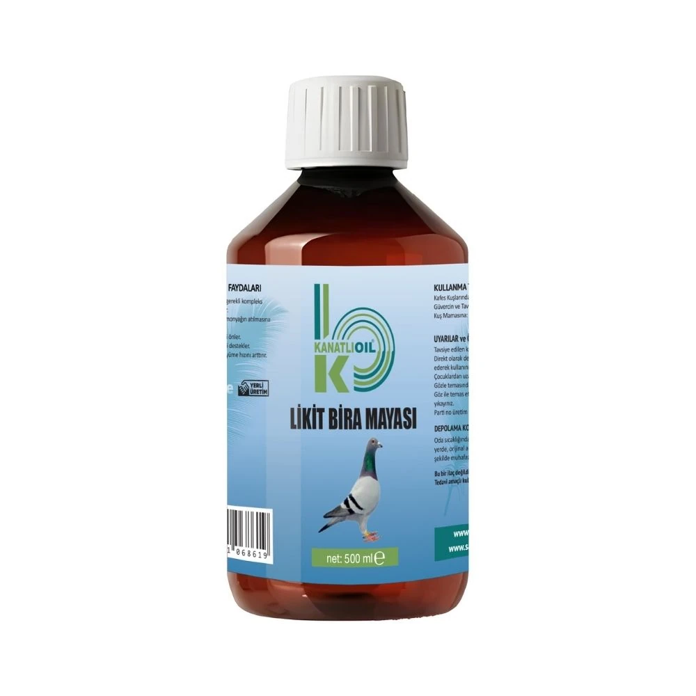 Kanatlı Oil Likit Bira Mayası 500 ML