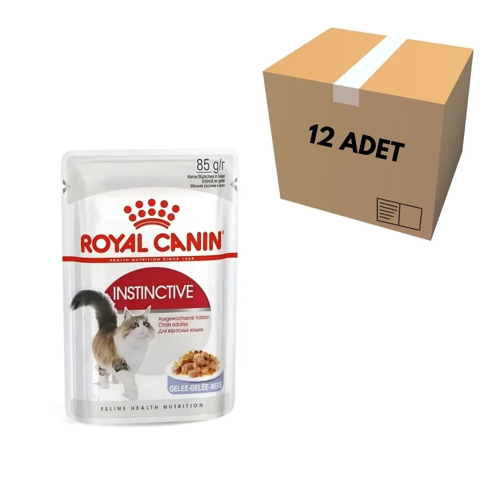 Royal Canin İnstinctive Jelly Kedi Pouch 85 GR (12 Adet)