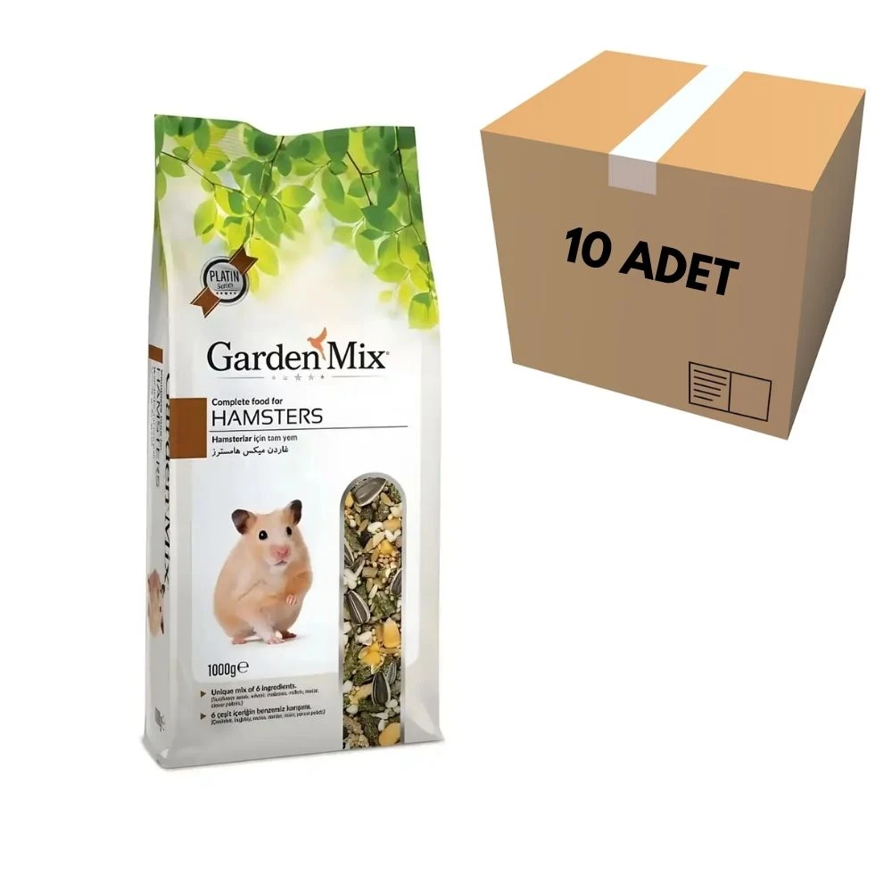 Gardenmix Platin Hamster Yemi 1 KG (10 Adet)