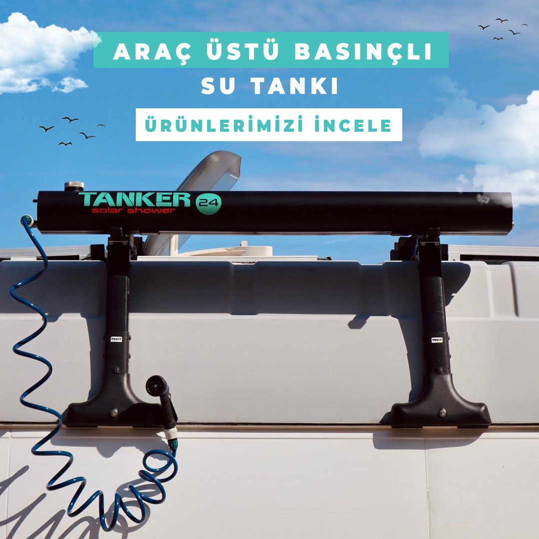 Kamp Deneyiminizi İlerletmek İçin Tasarlanmış Güneş Enerjili Araç Üstü Basınçlı Su Tankları