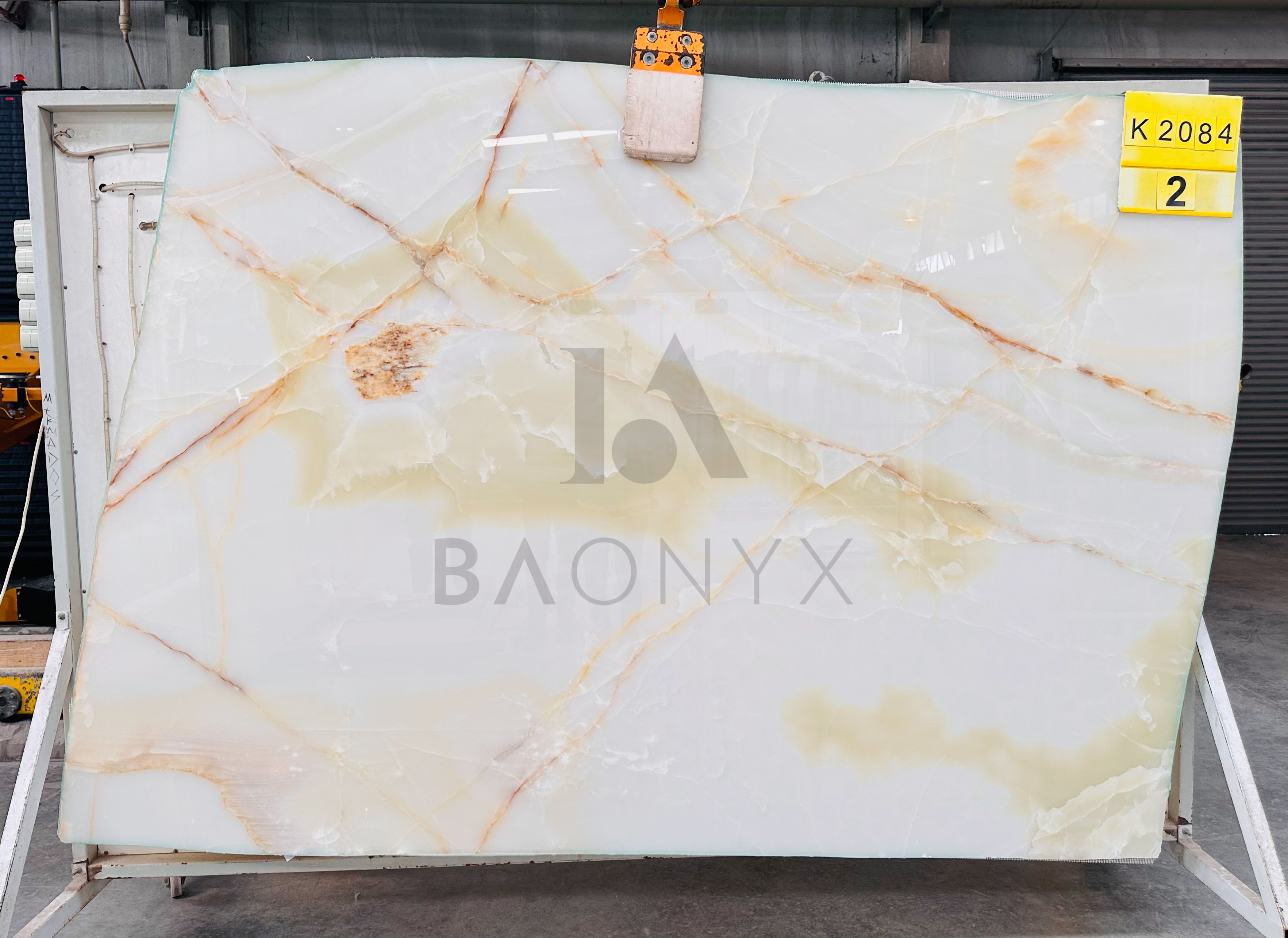 Beyaz Onyx Plaka K2084 Seleksiyonu