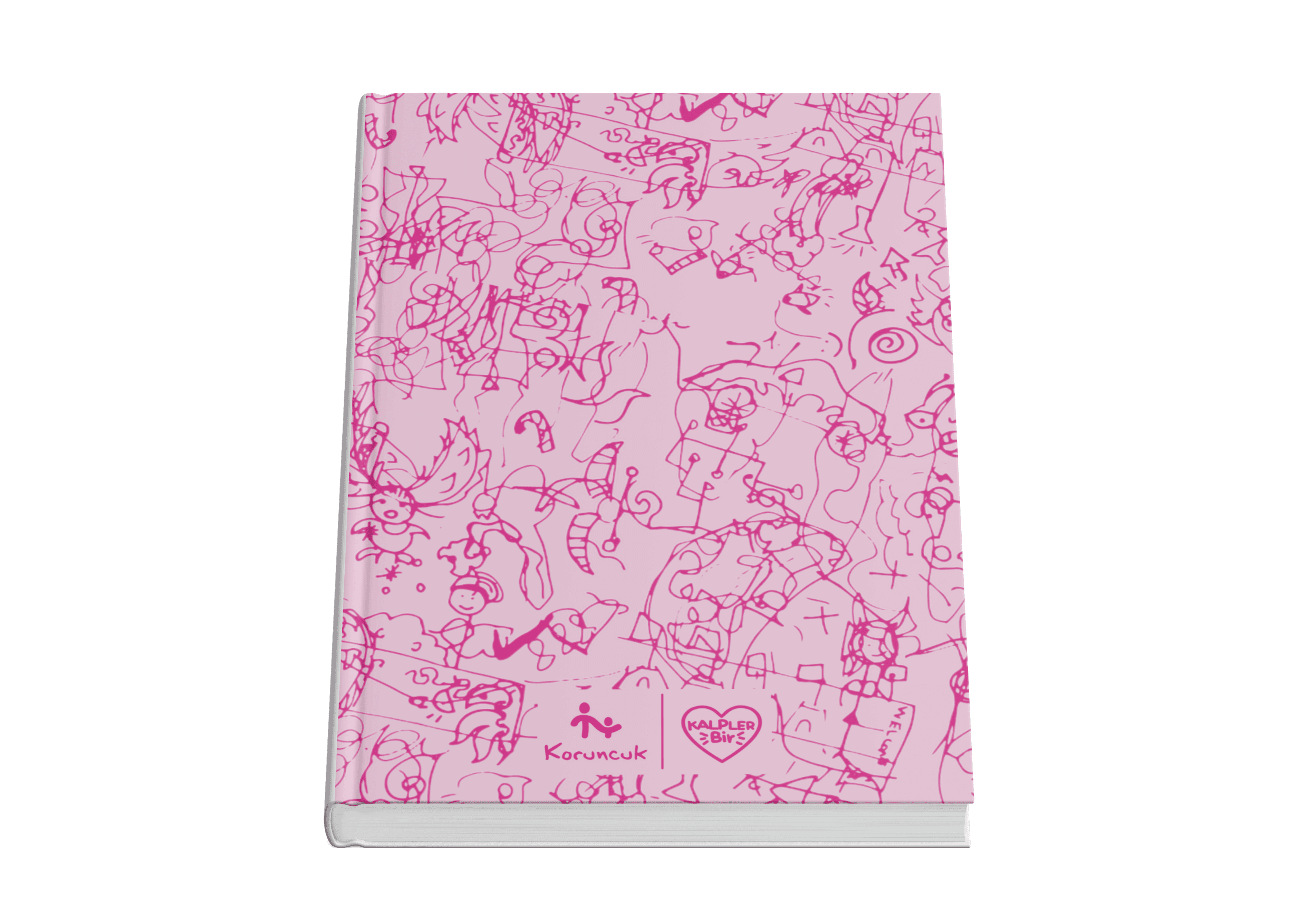 Koruncuk Doodle Desenli Defter