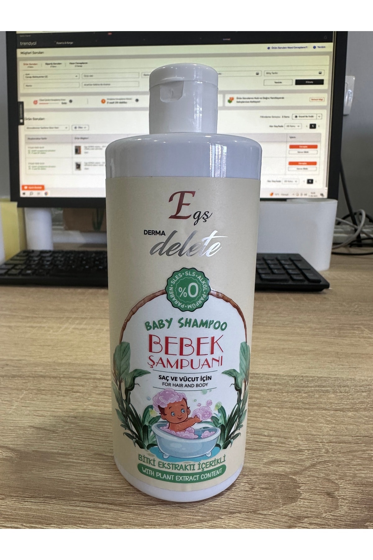 DERMADELETE DOĞAL BEBEK ŞAMPUANI 400ML