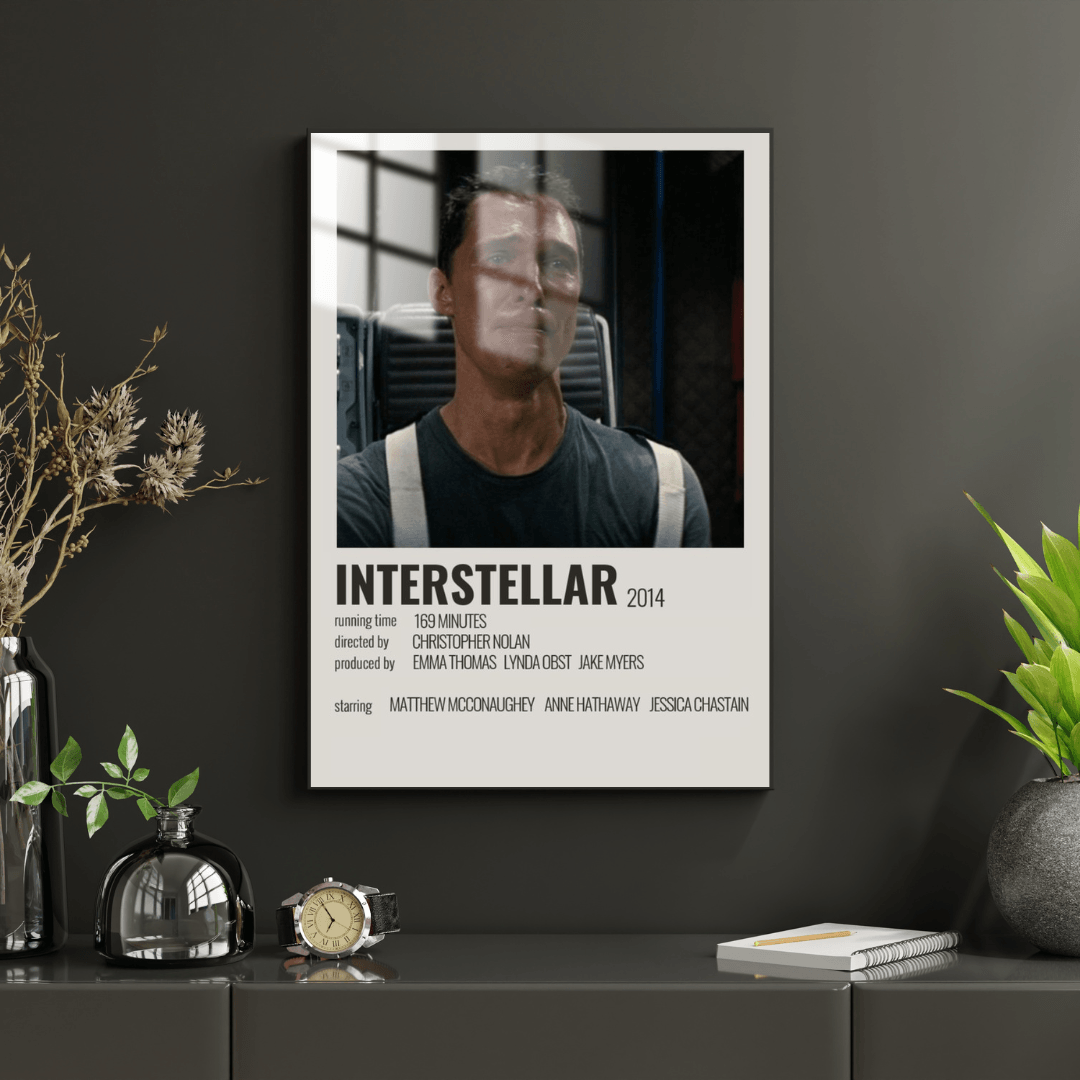 INTERSTELLAR - Metal Poster