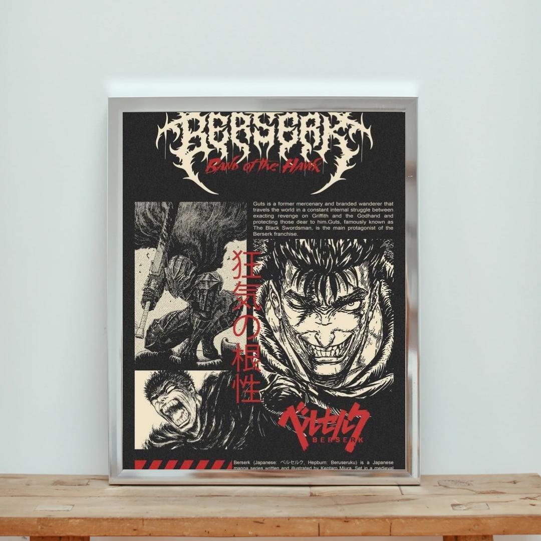 Berserk - 995 Metal Poster