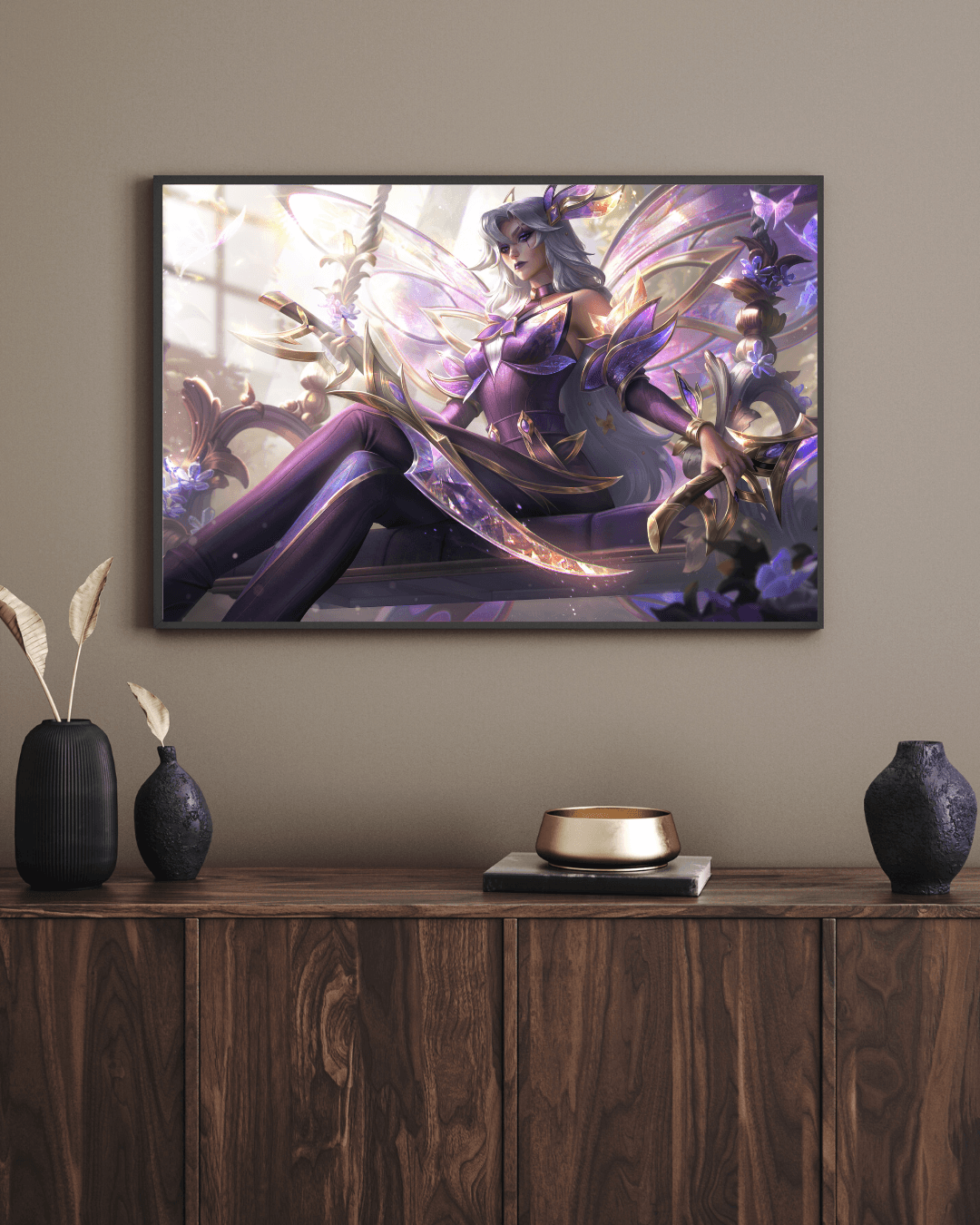 League Of Legends Katarina - Metal Poster 347