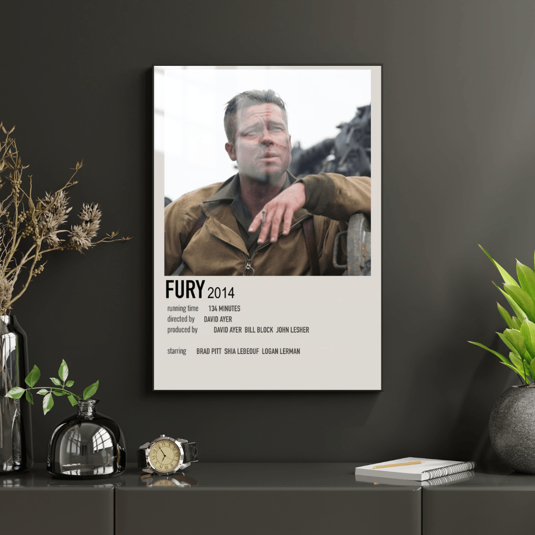 Fury - Metal Poster 2037