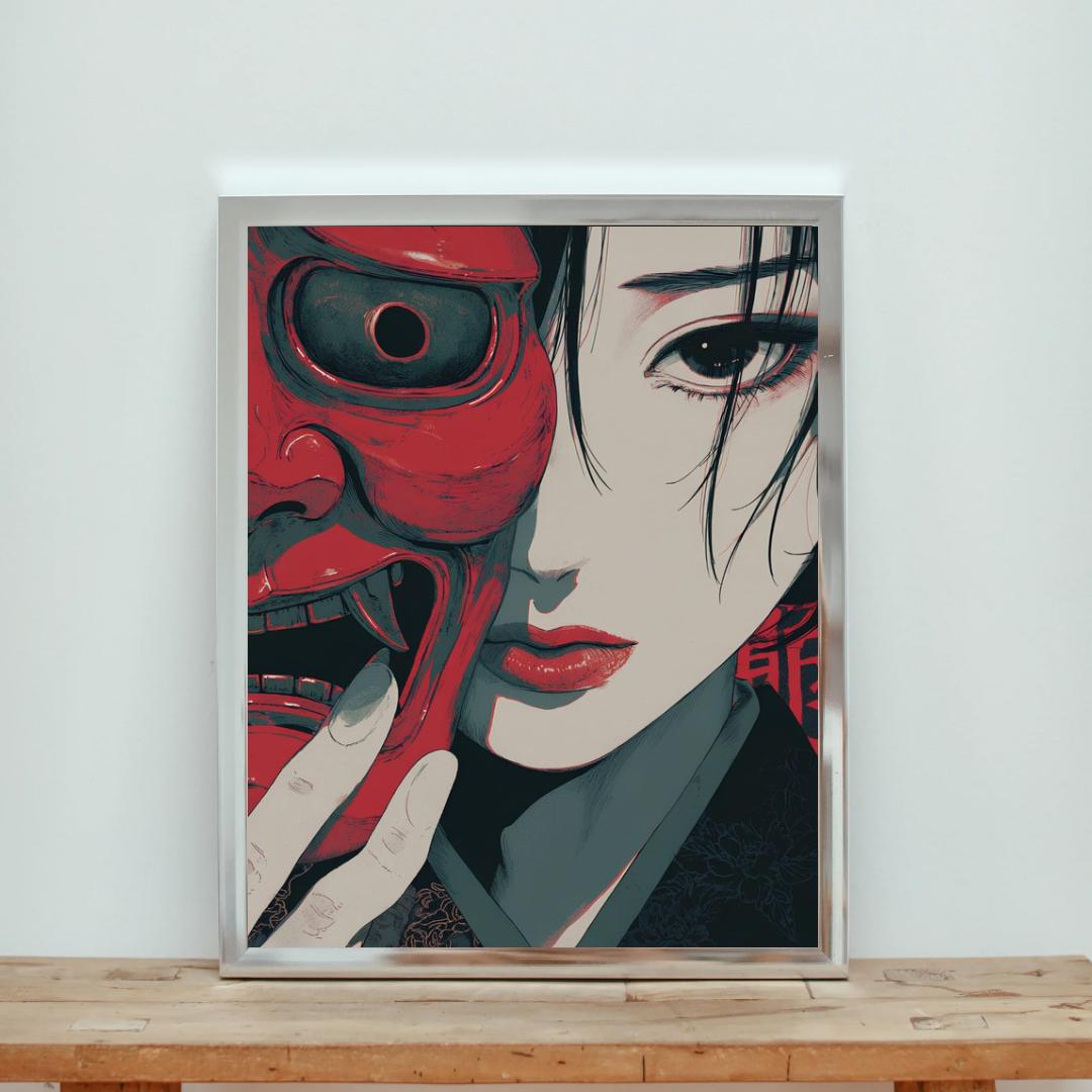 Shadows of the Mask - 997 Metal Poster