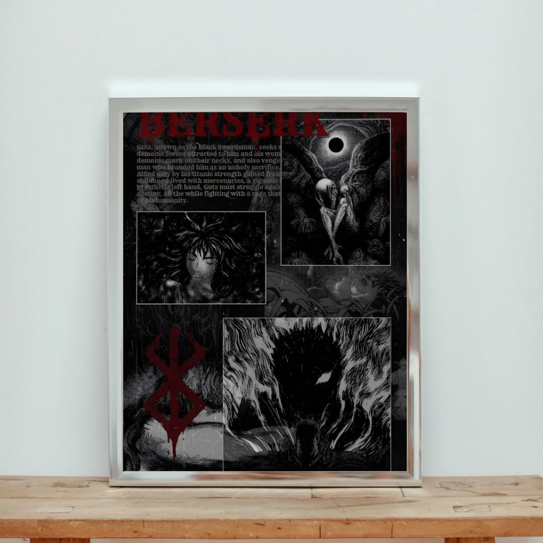 Berserk - 993 Metal Poster