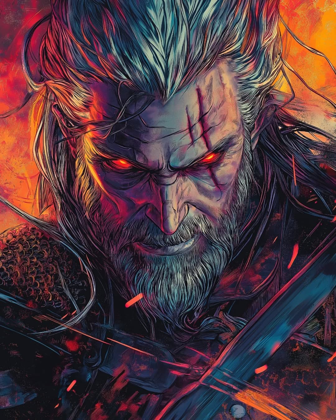 The Witcher - 3'lü Metal Poster 32
