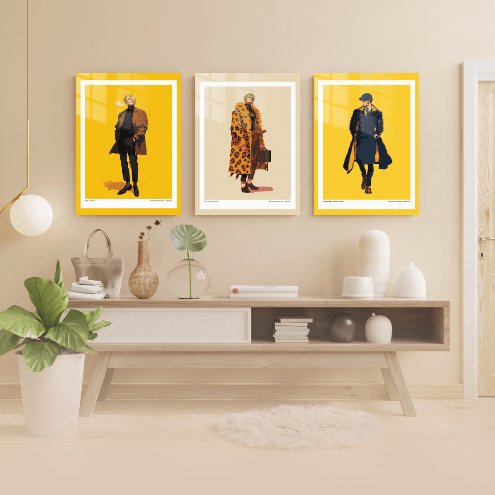 One Piece - 3'lü Metal Poster 36