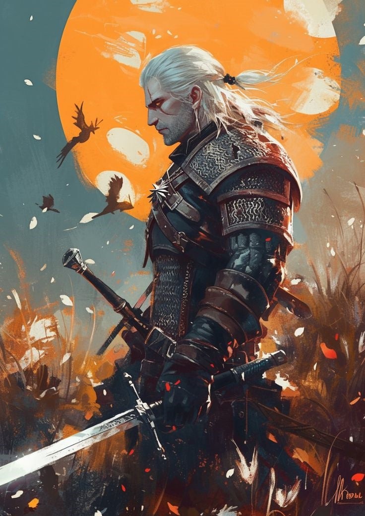 The Witcher - 3'lü Metal Poster 32