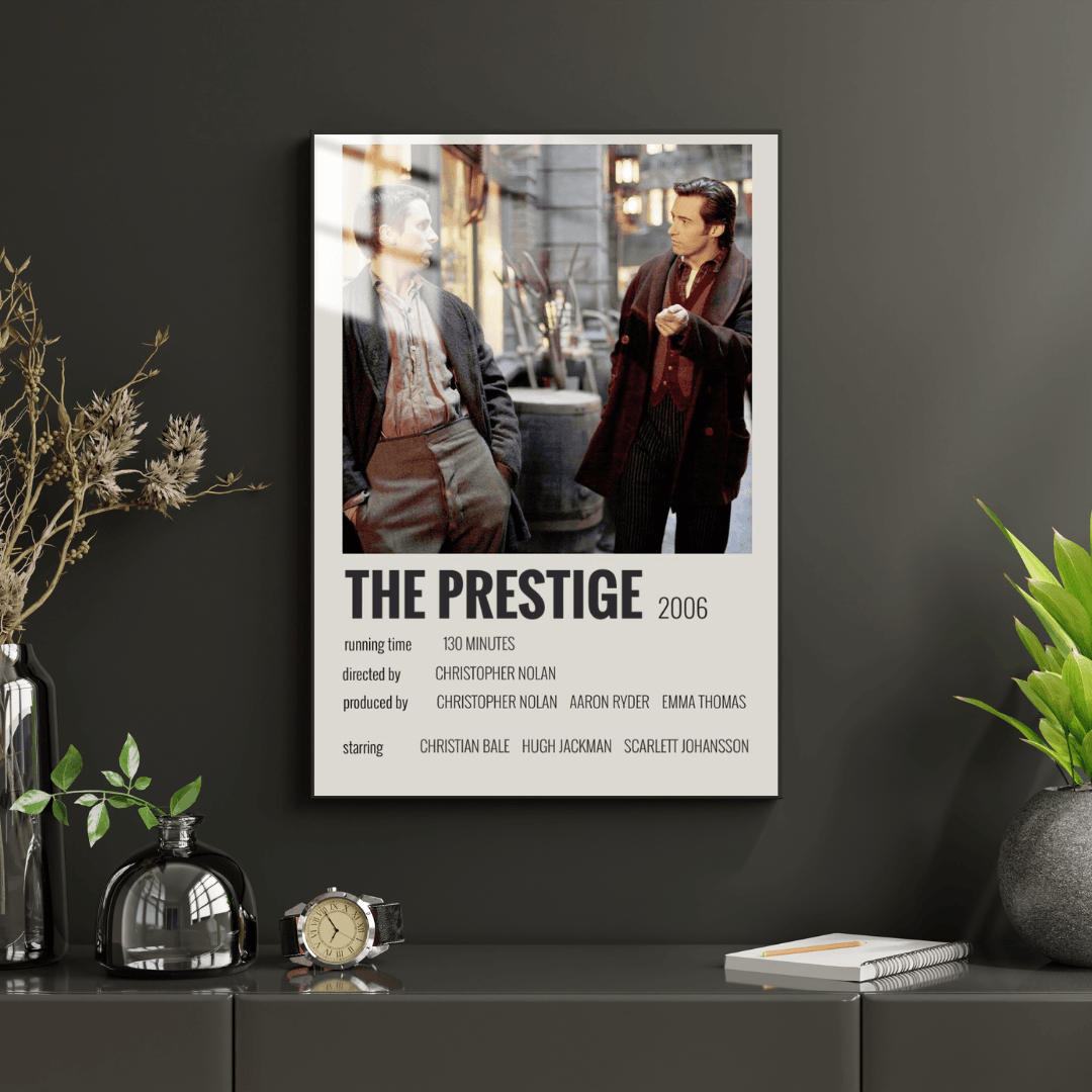 The Prestige - Metal Poster 2035