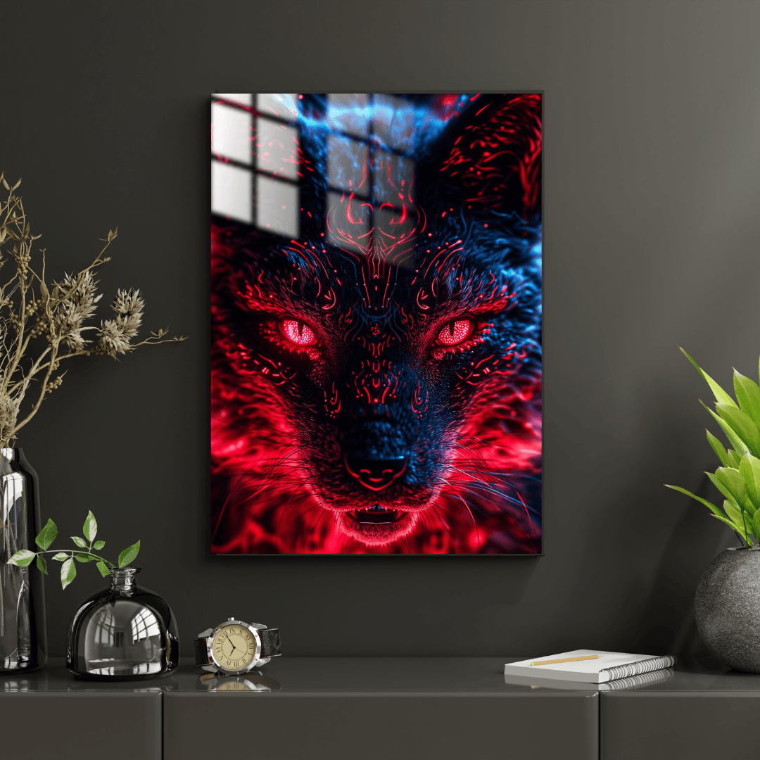 Aesthetic Wolf - Metal Poster 416
