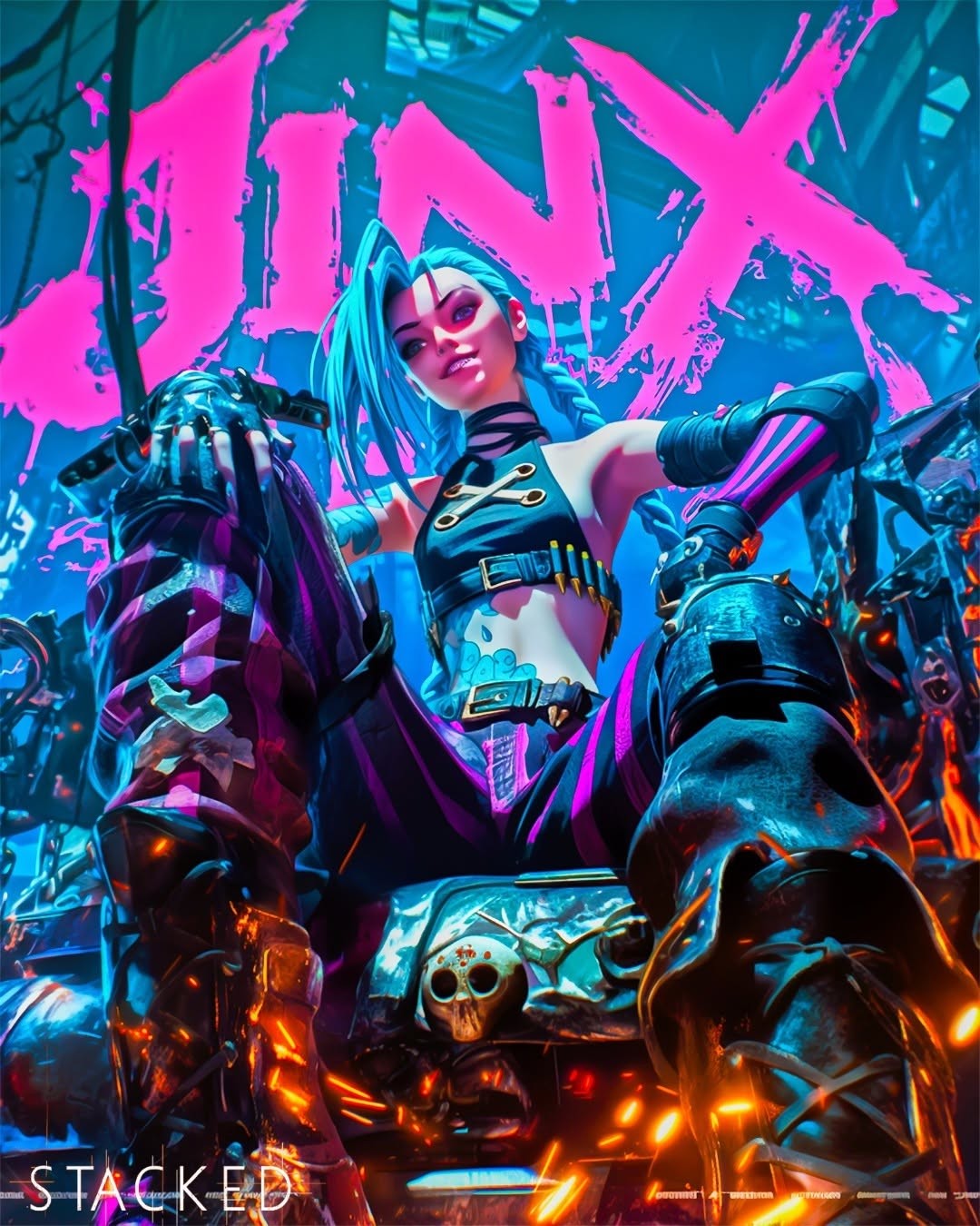 Jinx - 3'lü Metal Poster 31