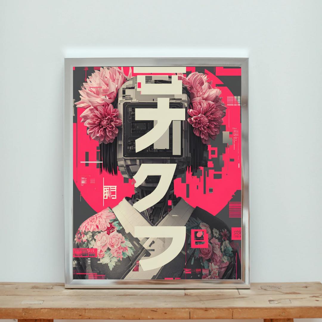 Mechanical Beauty - 996 Metal Poster