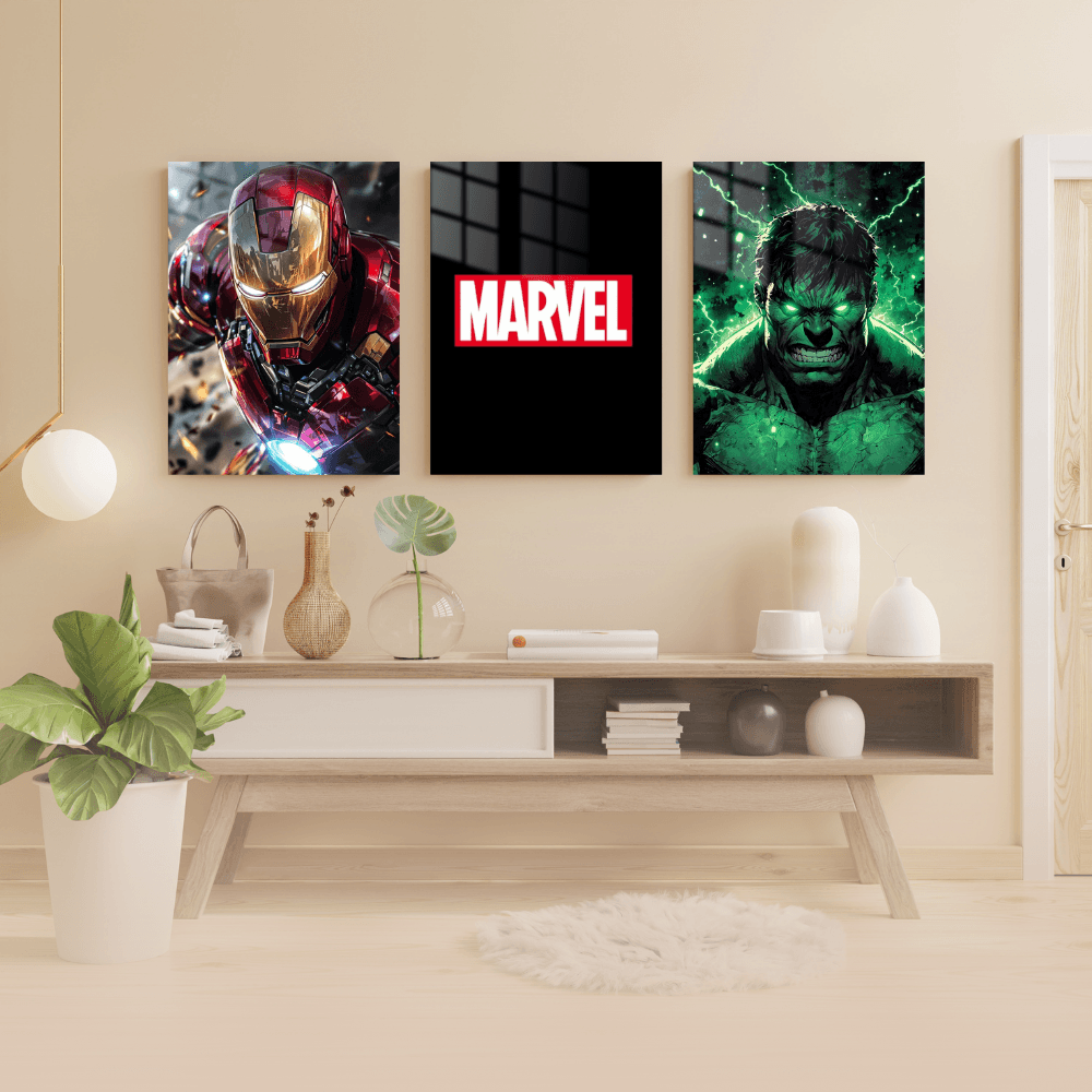 Marvel - 3'lü Metal Poster 37