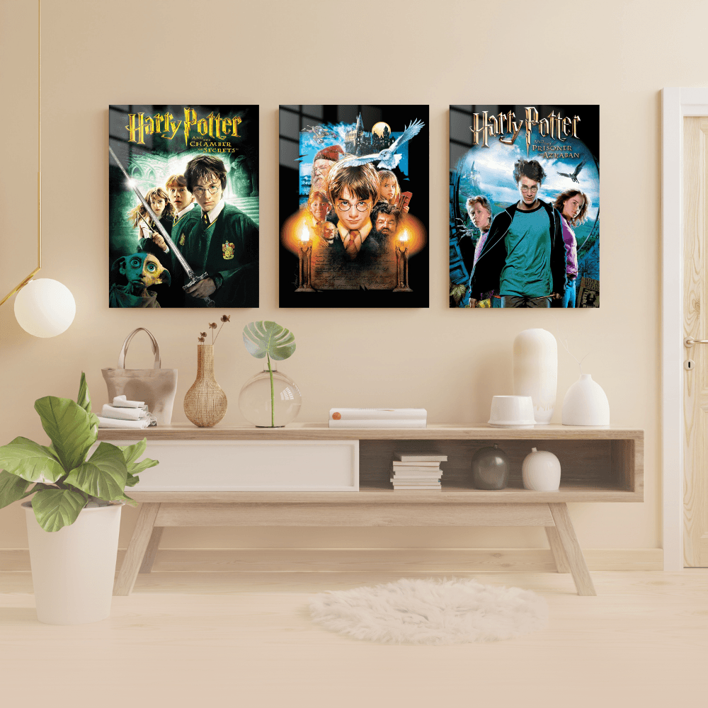 Harry Potter - 3'lü Metal Poster 41