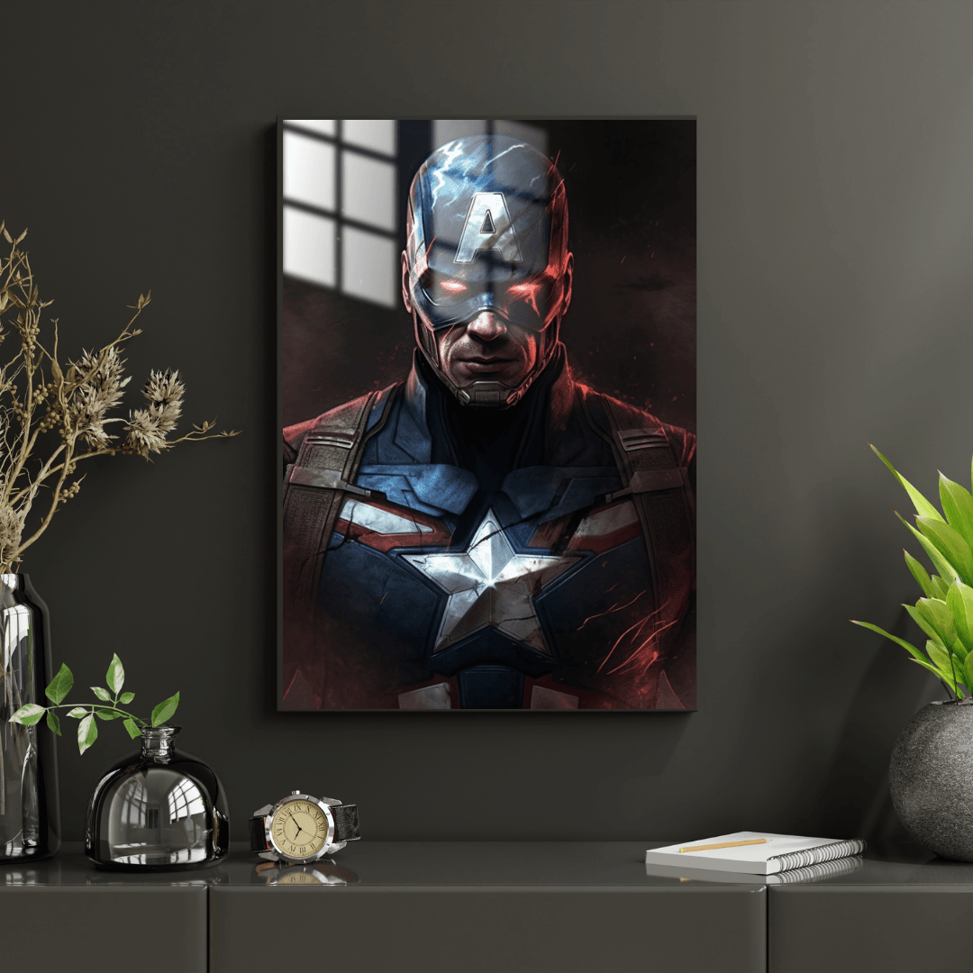 Kaptan America - Metal Poster 618