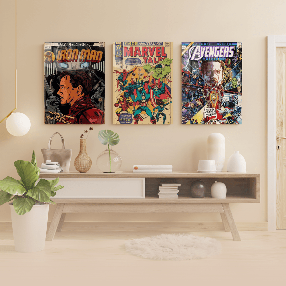 Marvel Comics - 3'lü Metal Poster 52