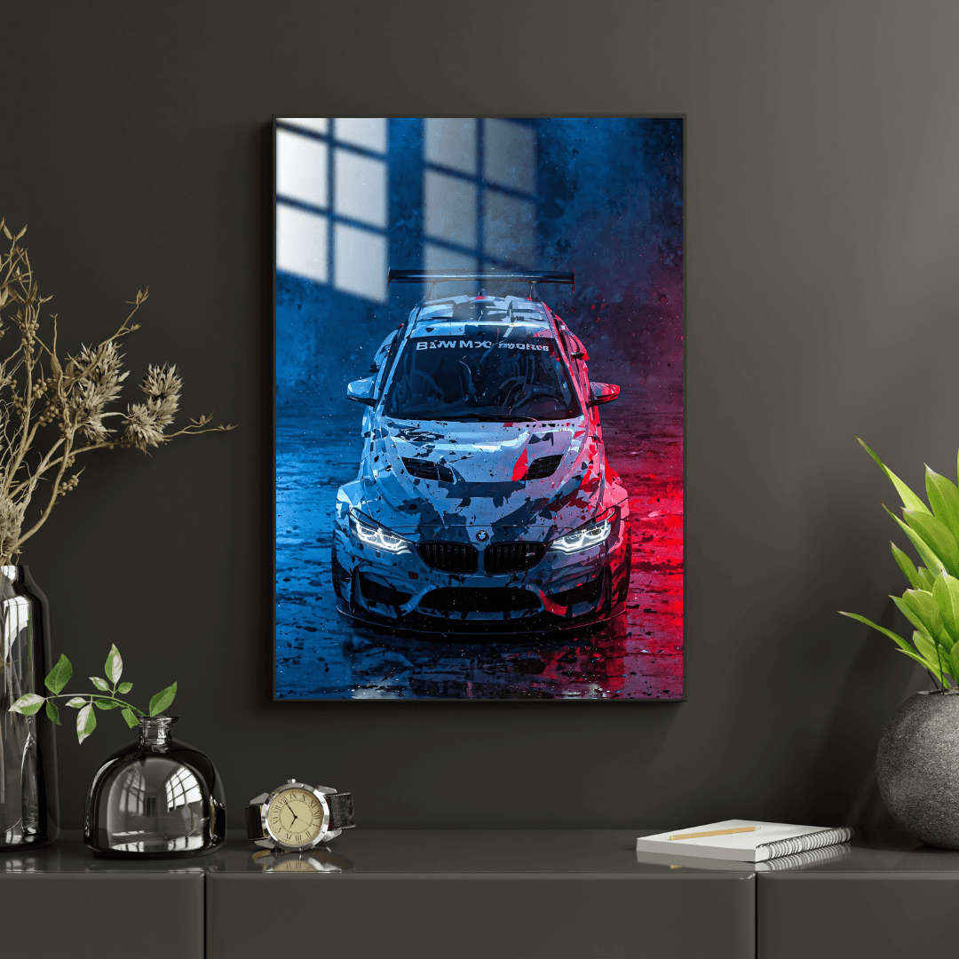 BMW - Metal Poster 2010