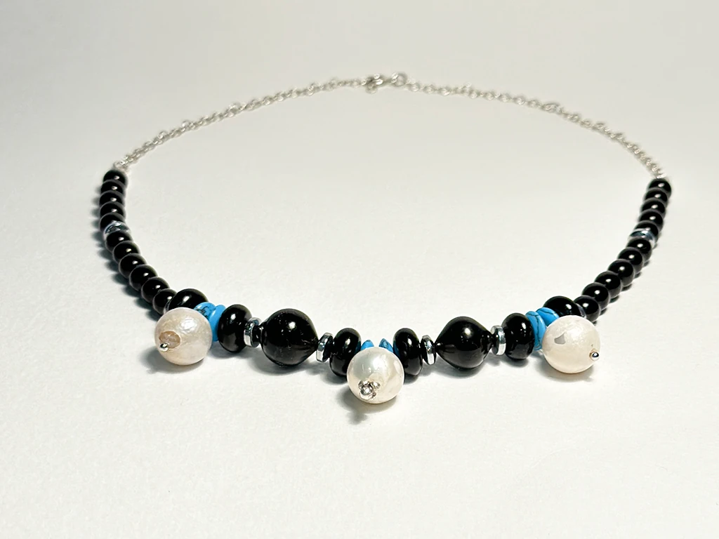 KARMA İNCİLİ KOLYE