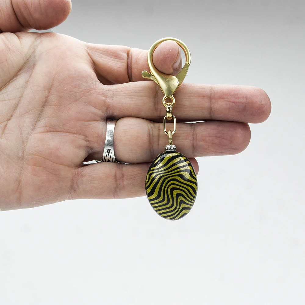 Kumsal Model Oltu Taşı Anahtarlık