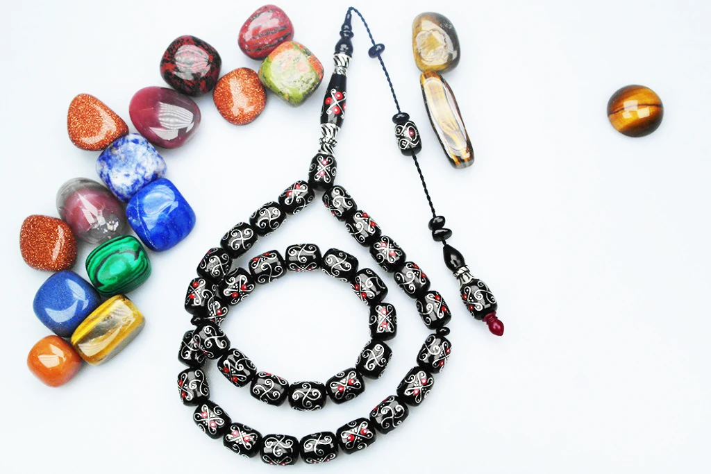 Oltu Taşı Pervane Model  Tespih