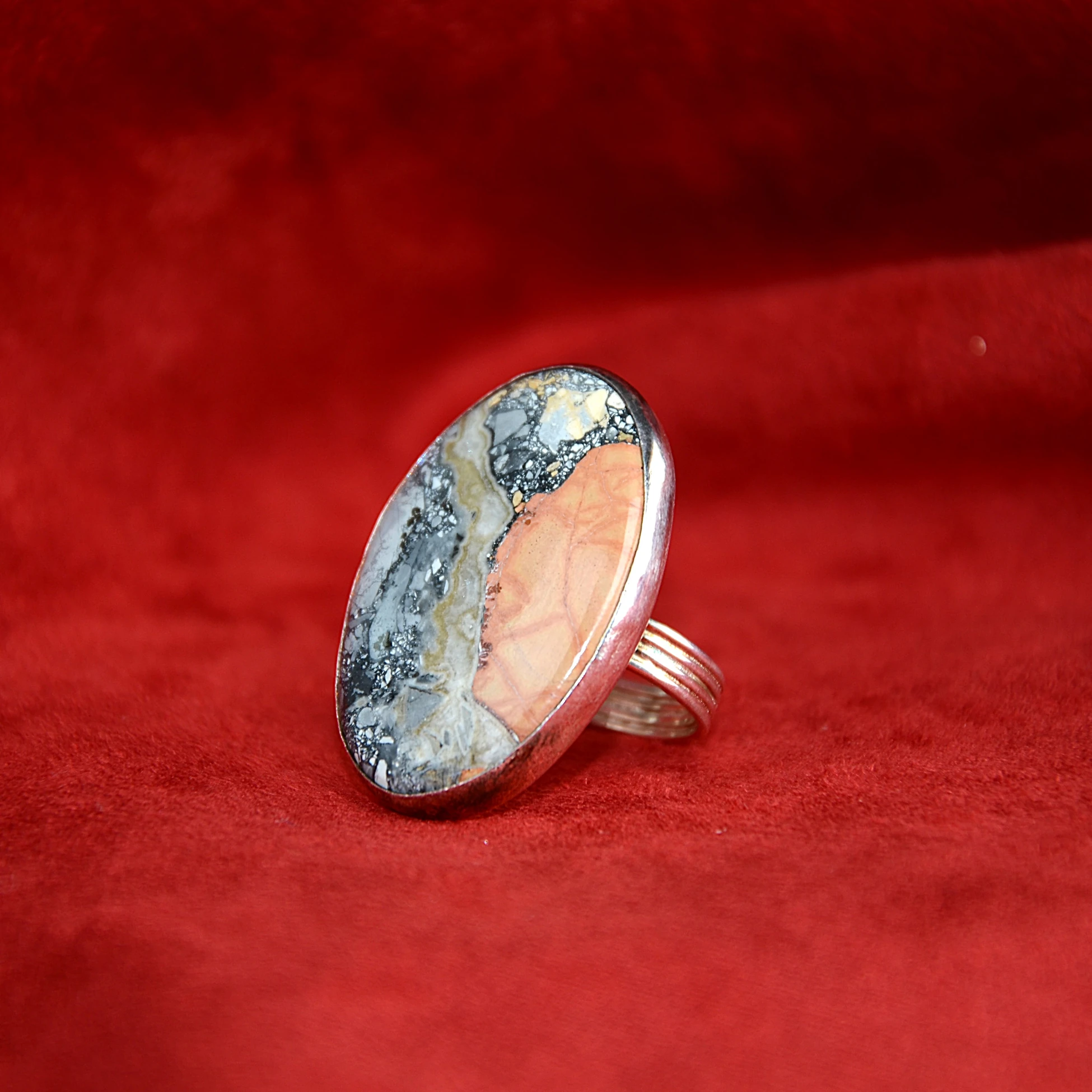 Bozkır Rüyası Jasper Yüzük