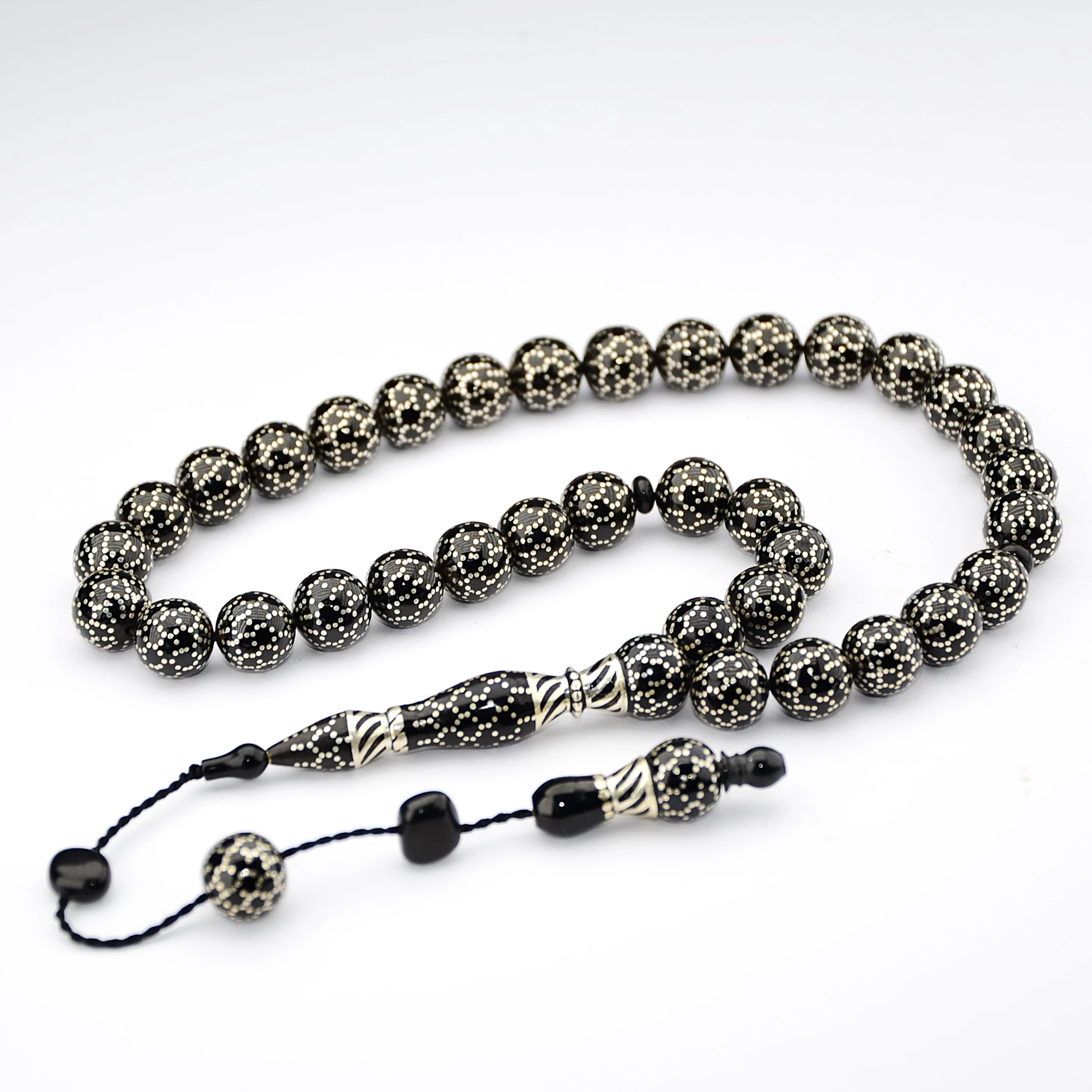 Oltu Taşı Küre Kesim Petek İşleme Oltu Taşı Tespih