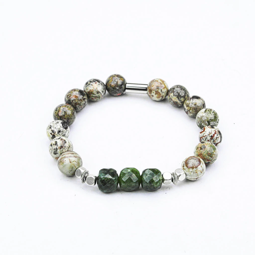 AKİK  TAŞI MİSİNA LASTİKLİ BİLEKLİK