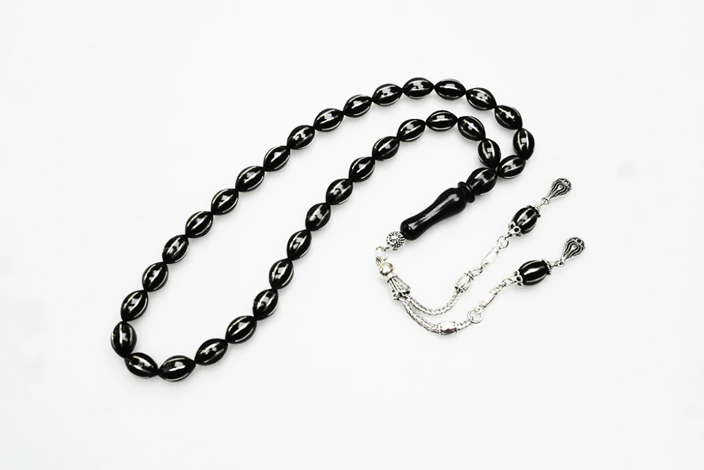 Karpuz Dilimi Alpaka İşleme Tespih