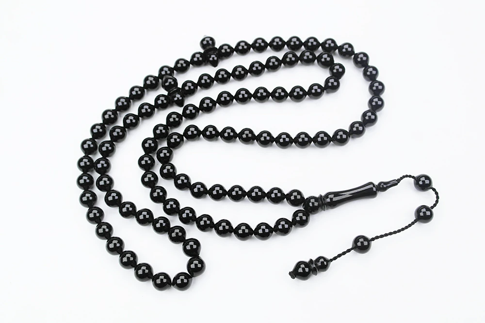 Oltu Taşı Küre Model 99 luk Namaz Tespih